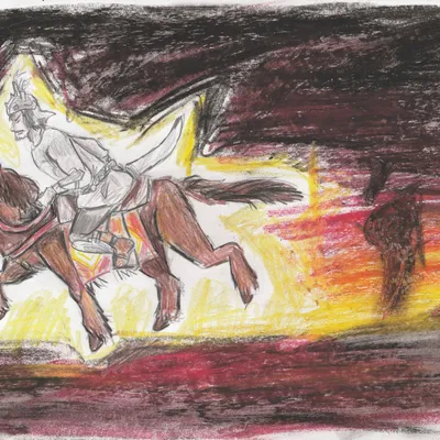 Богатырь в нижнем мире