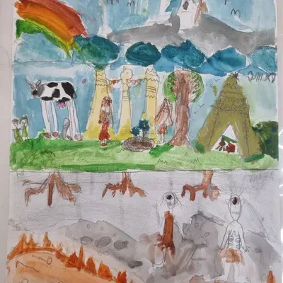 Миры в якутском эпосе Олонхо