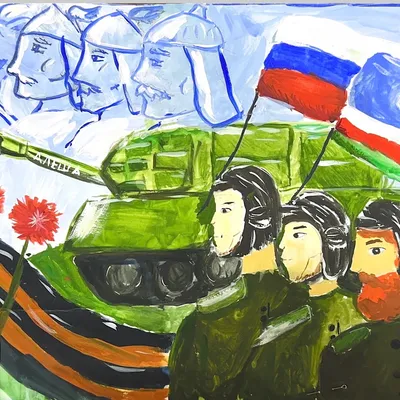 Богатыри. Экипаж танка « Алеша»