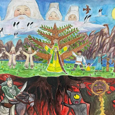 Ньургун Боотур богатырь срединного мира