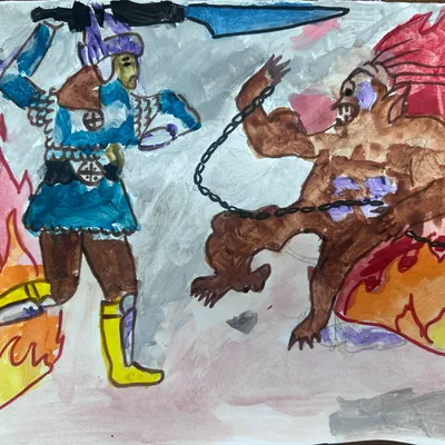 Сражение Ньургун Боотур и Уот Уьутаакы