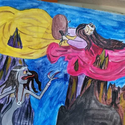 Борьба со злой силой