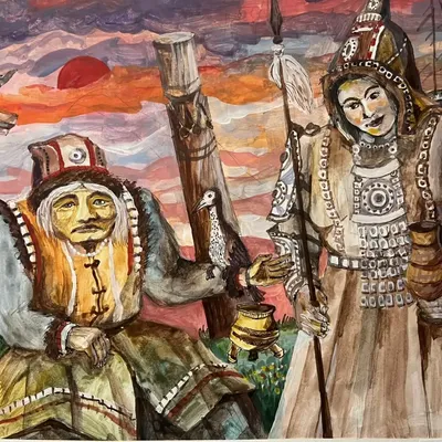 Саха саарын тойон, сабыйах баай хотун