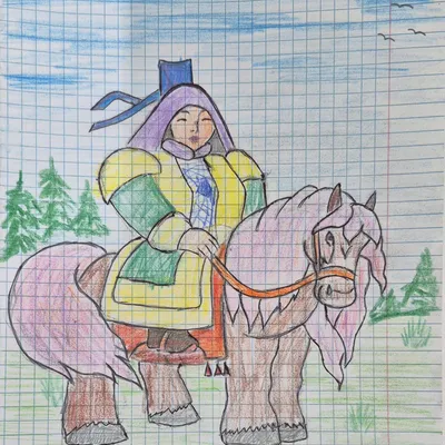 Рисунок "Кыыс Бухатыыр"