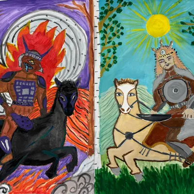 Нуоҕалдьын кугас аттаах Тойон Дьаҕарыма бухатыыр уонна Умсары Холорук бухатыыр