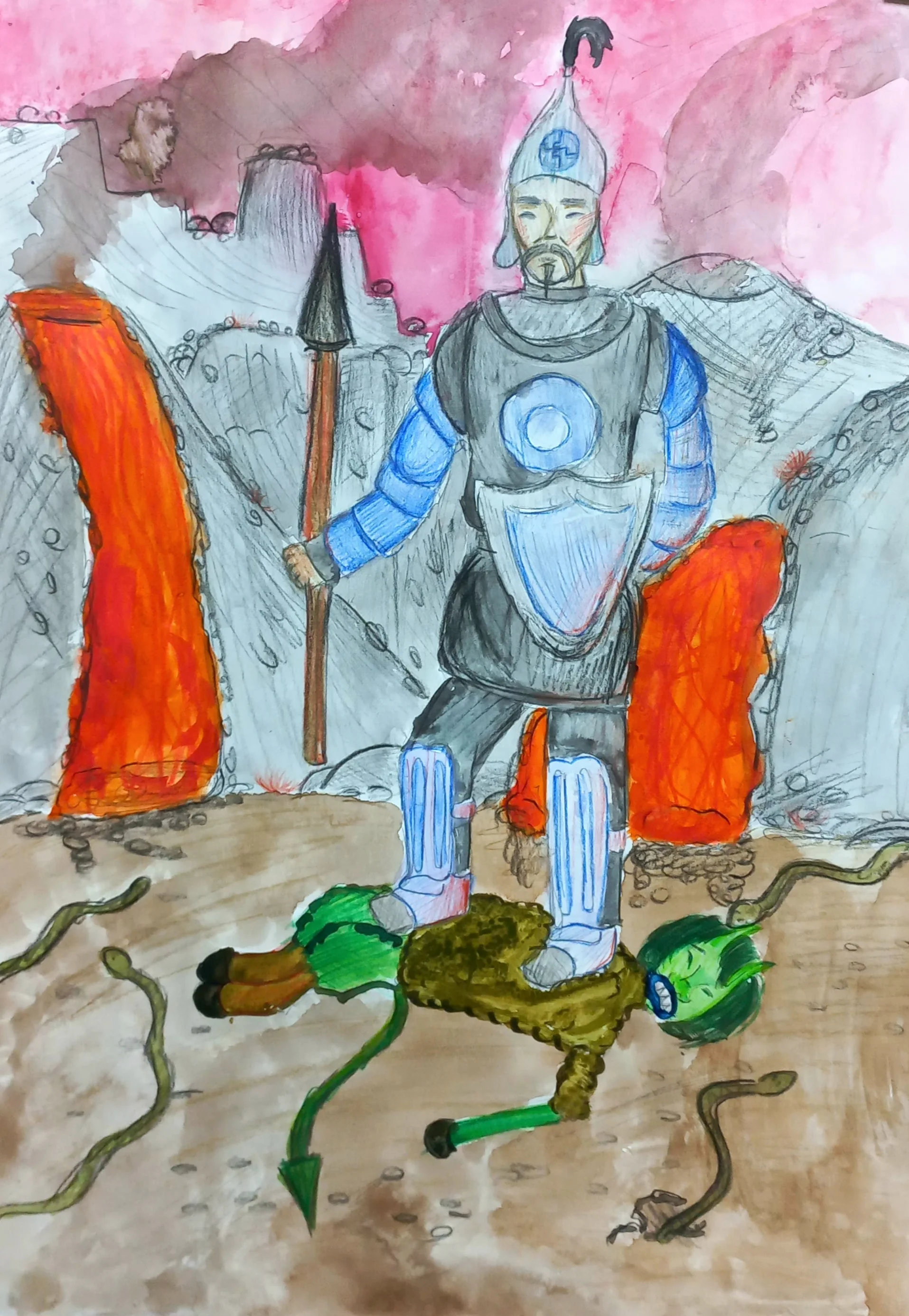 Нюргун Боотур в нижнем мире