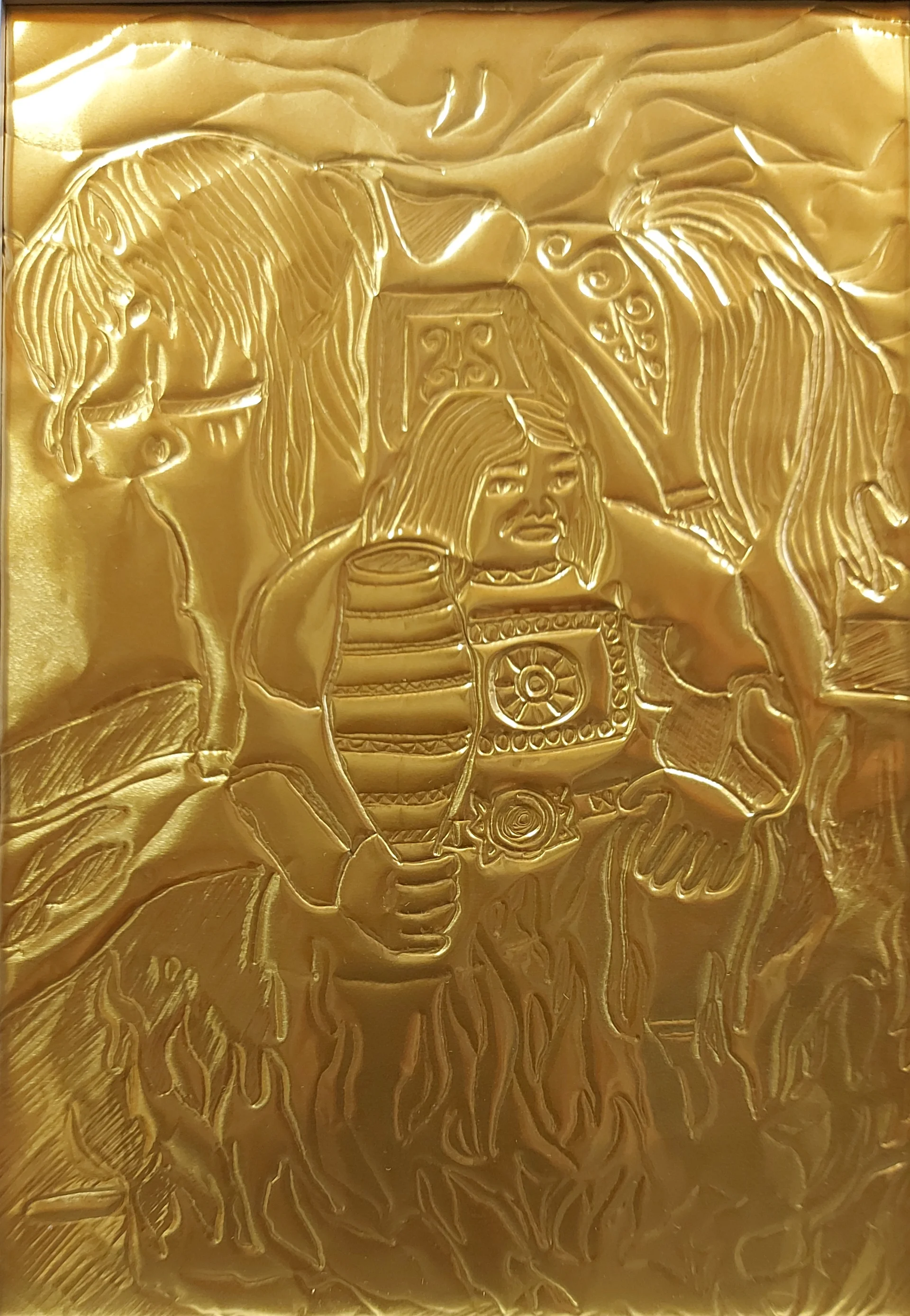 Ньургун Боотур (чеканка)