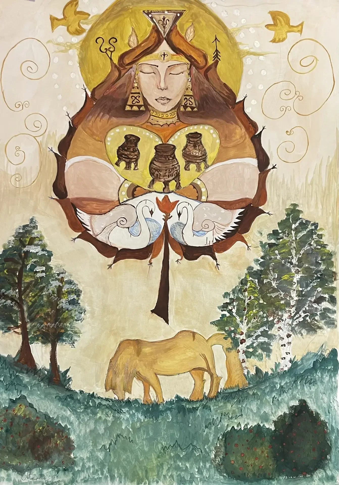 Орто дойду (А1 формат)