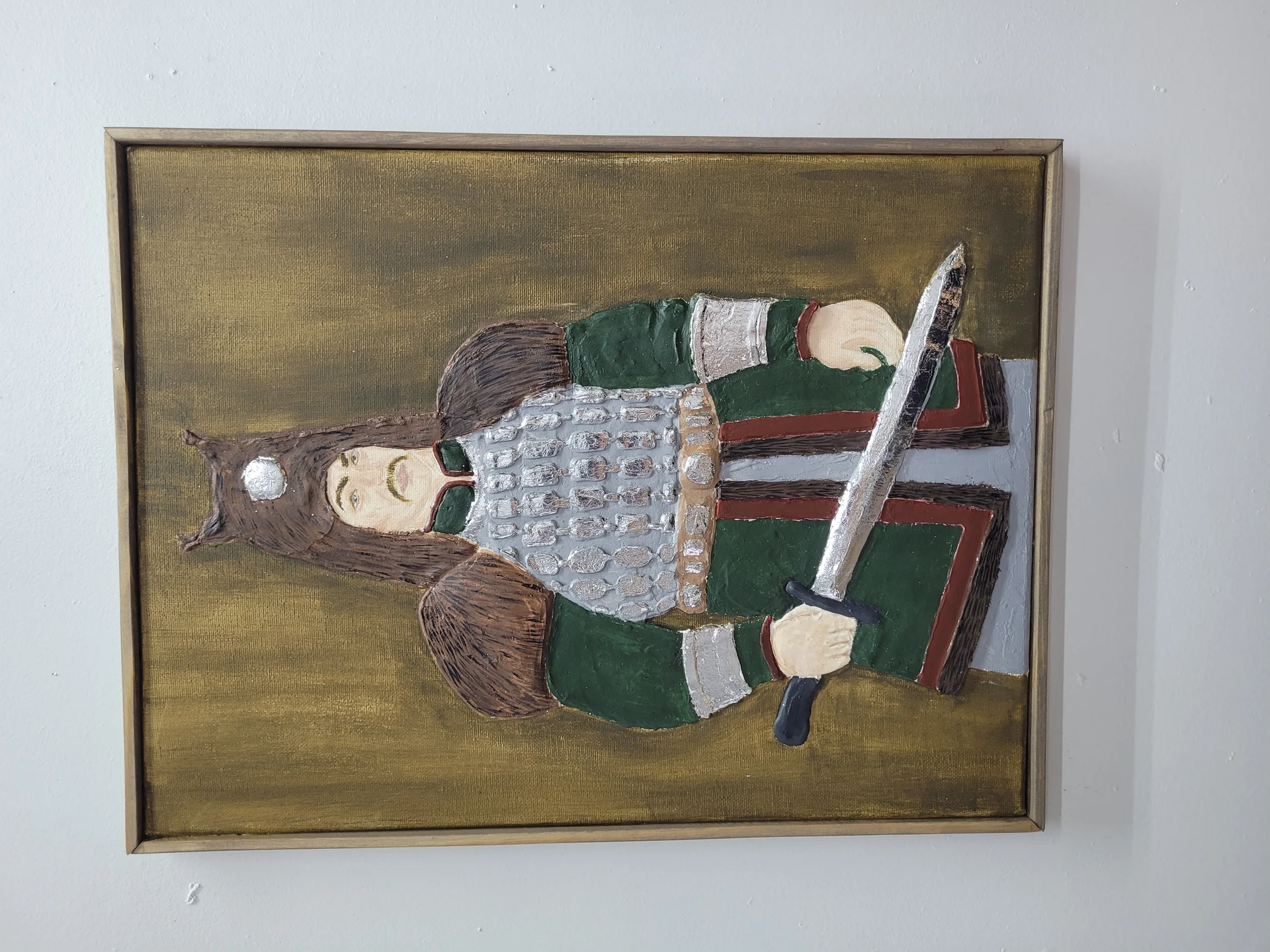 Интерьерная картина "богатырь"