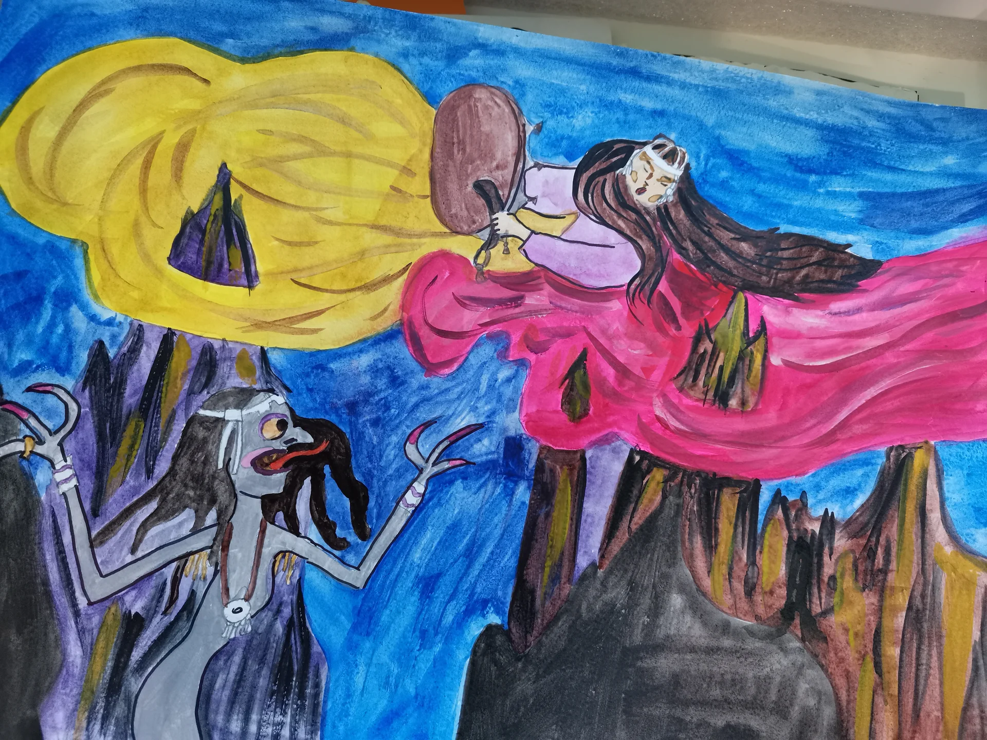 Борьба со злой силой