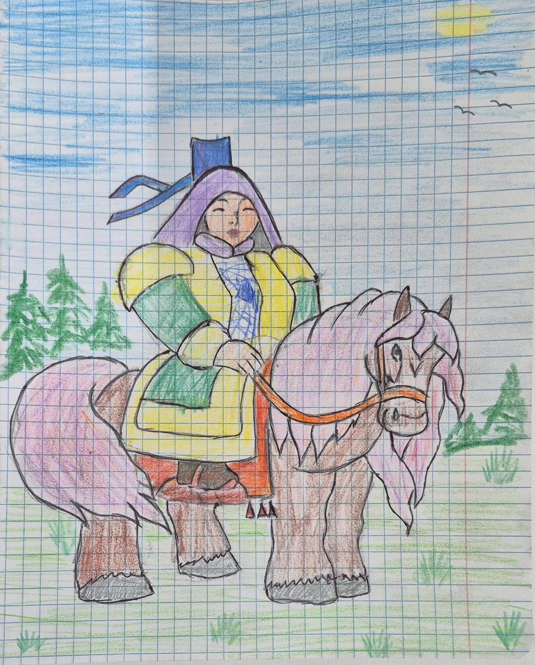 Рисунок "Кыыс Бухатыыр"