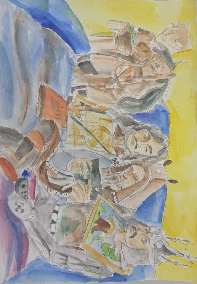 Герои Олонхо "в ногу со временем"