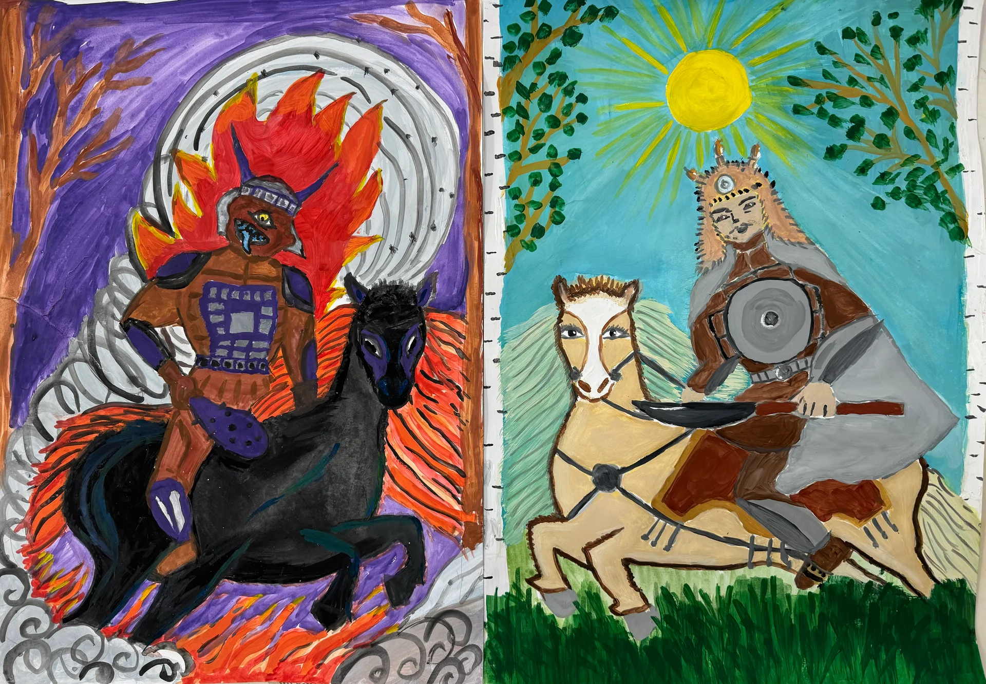 Нуоҕалдьын кугас аттаах Тойон Дьаҕарыма бухатыыр уонна Умсары Холорук бухатыыр