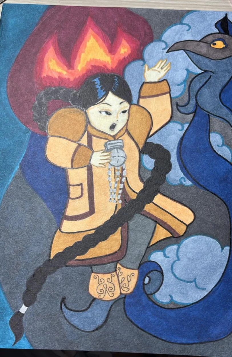 Туйарыма Куо на земле удаганок